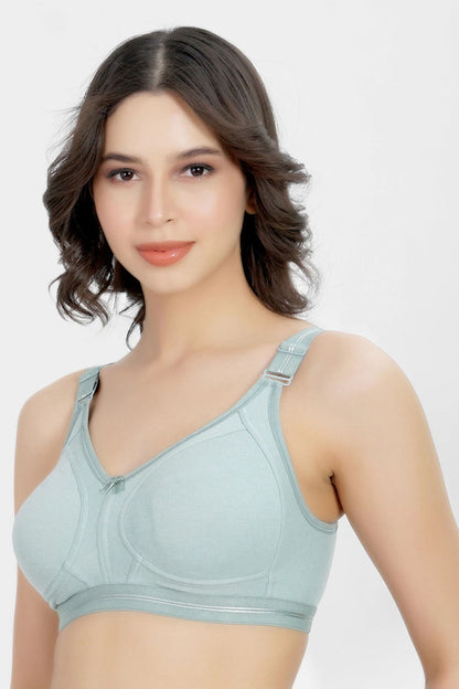 Mint Green Non-Wired Full Coverage Everyday Bra