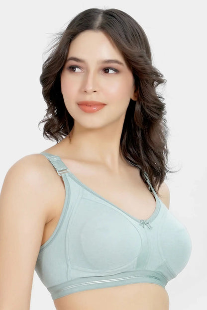 Mint Green Non-Wired Full Coverage Everyday Bra